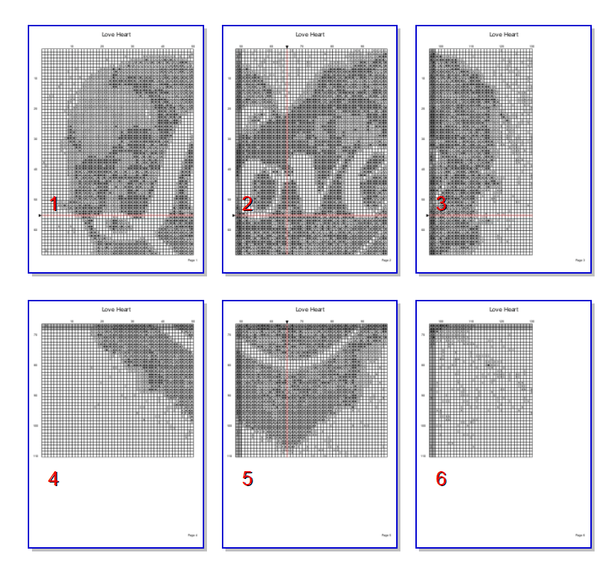 Stitching Jules Design Cross Stitch Pattern Love Heart Counted Cross Stitch Pattern Instant PDF Download