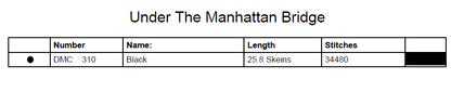 Stitching Jules Design Cross Stitch Pattern Manhattan Bridge Cross Stitch Pattern | Instant PDF Download