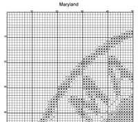 Thumbnail for Stitching Jules Design Cross Stitch Pattern Maryland