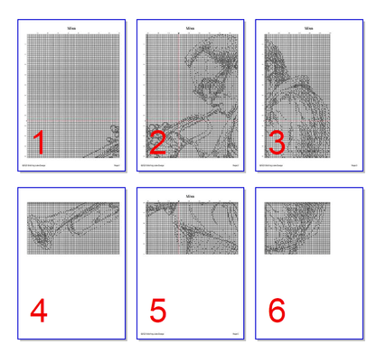 Stitching Jules Design Cross Stitch Pattern Miles Davis Cross Stitch Pattern | Musician Cross Stitch Pattern | Jazz | Trumpet | Physical And Instant PDF Download Pattern Options