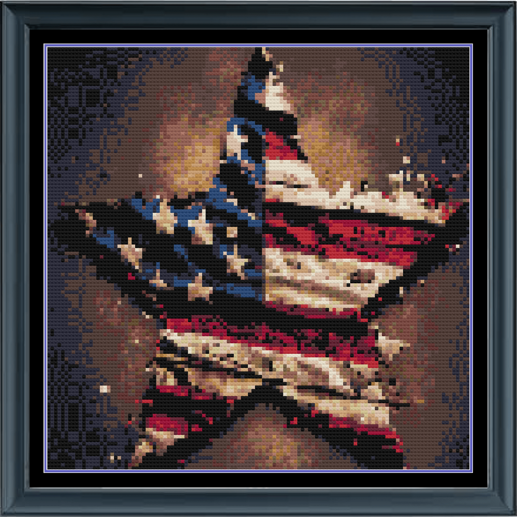 Stitching Jules Design Cross Stitch Pattern Mini American Star Counted Cross Stitch Pattern | Full Coverage | Instant Download PDF