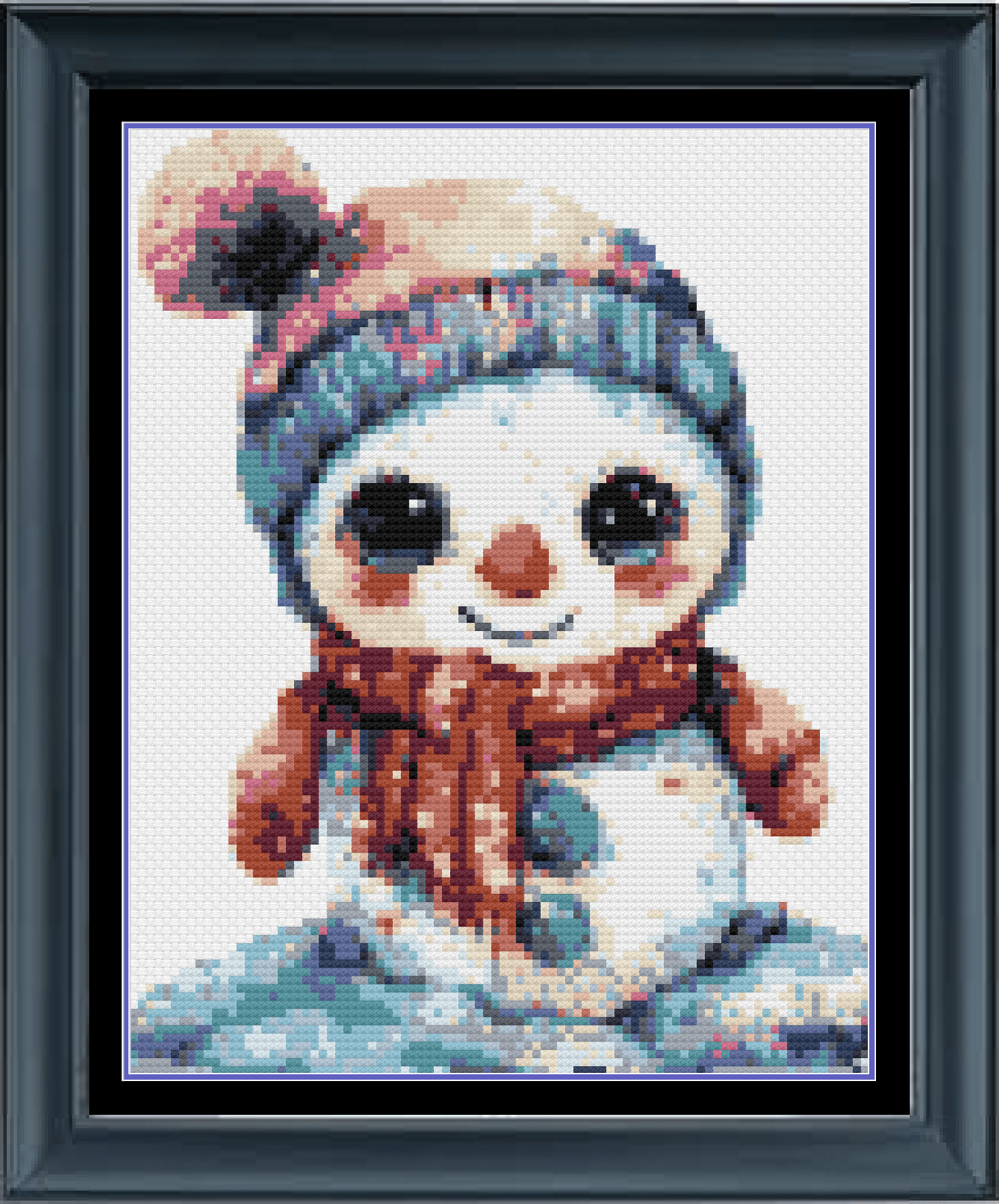 Stitching Jules Design Cross Stitch Pattern Mini Baby Snowman Winter Cross-Stitch Pattern Instant PDF Download