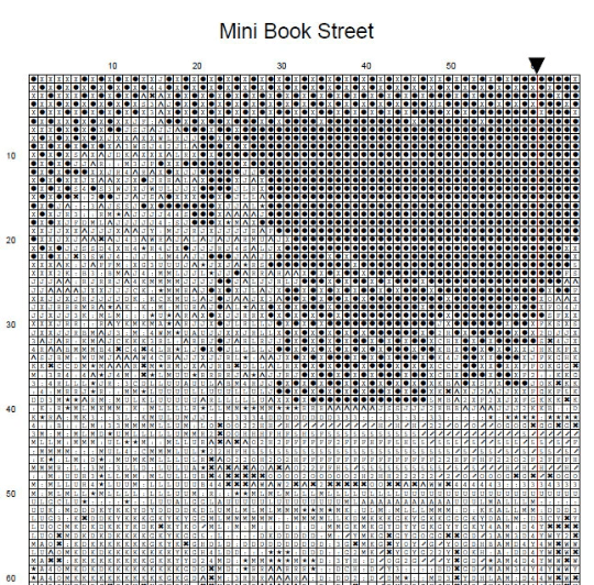 Stitching Jules Design Cross Stitch Pattern Mini Book Street Cross Stitch Embroidery Needlepoint Pattern PDF Download