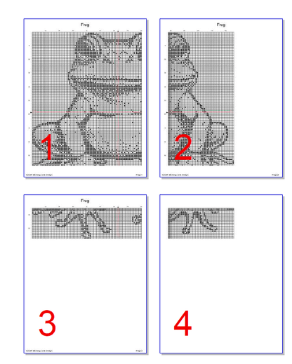 Stitching Jules Design Cross Stitch Pattern Mini Frog Cross Stitch Pattern | Animal Cross Stitch | Monochrome | Instant Download PDF