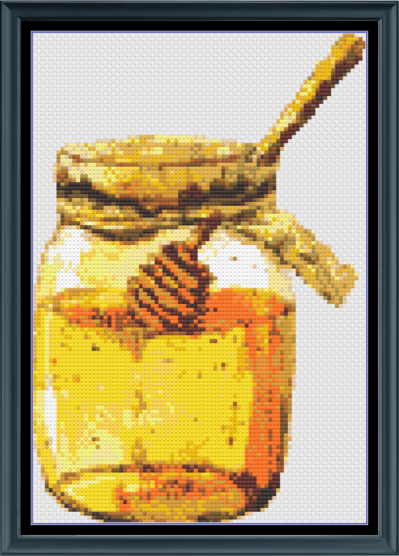 Stitching Jules Design Cross Stitch Pattern Mini Jar of Honey