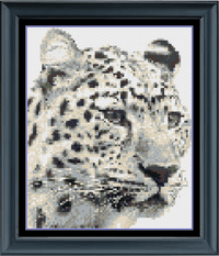 Thumbnail for Stitching Jules Design Cross Stitch Pattern Mini Leopard Cross Stitch Pattern Instant PDF Download