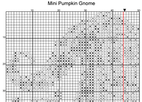 Thumbnail for Stitching Jules Design Cross Stitch Pattern Mini Pumpkin Gnome Autumn Counted Cross-Stitch Pattern | Instant Download PDF