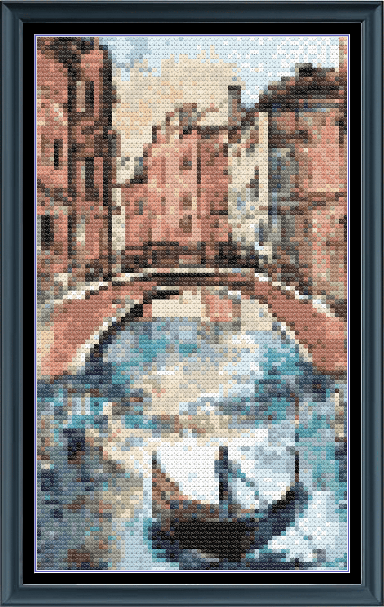 Stitching Jules Design Cross Stitch Pattern Mini Venice Canal