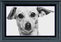 Thumbnail for Stitching Jules Design Cross Stitch Pattern Instant PDF Download - $10 Miniature Dachshund Cross Stitch Pattern | Dog Cross Stitch Pattern | Blackwork | Instant PDF Download And Physical Pattern Options