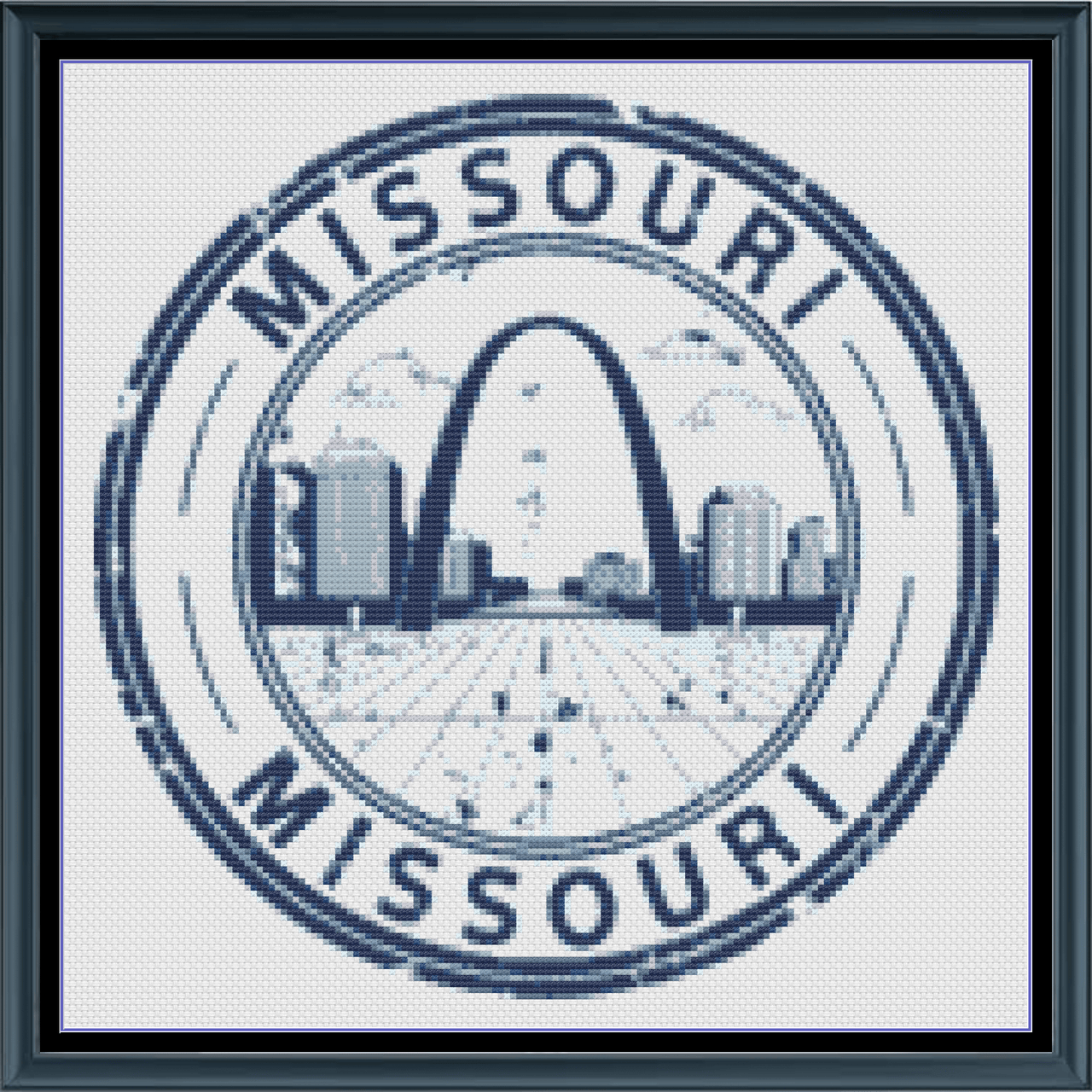 Stitching Jules Design Cross Stitch Pattern Missouri