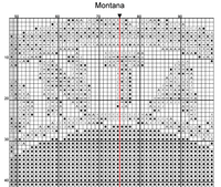 Thumbnail for Stitching Jules Design Cross Stitch Pattern Montana