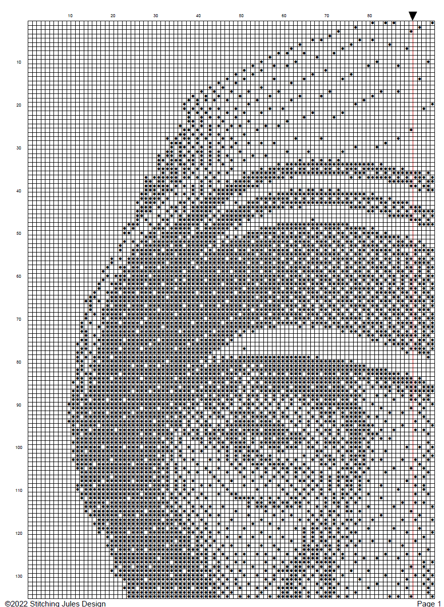 Stitching Jules Design Cross Stitch Pattern Mother Teresa Religious Christianity Saint Monochrome Cross Stitch Embroidery Needlepoint Pattern PDF Download