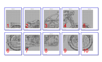 Thumbnail for Stitching Jules Design Cross Stitch Pattern Motorcycle Cross Stitch Pattern | Chopper Cross Stitch Pattern | Blackwork | Instant PDF Download And Physical Pattern Options