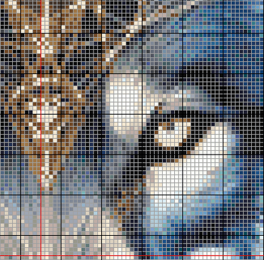 Stitching Jules Design Cross Stitch Pattern Mystical Wolf Guardian Spiritual Mystic Lupine Animal Wildlife Full Coverage Counted Cross Stitch Pattern Digital Download