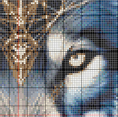 Stitching Jules Design Cross Stitch Pattern Mystical Wolf Guardian Spiritual Mystic Lupine Animal Wildlife Full Coverage Counted Cross Stitch Pattern Digital Download