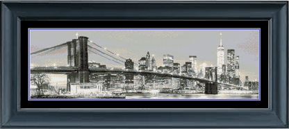 Stitching Jules Design Cross Stitch Pattern New York City Skyline Cross Stitch Pattern | NYC Cross Stitch Pattern | Digital PDF Download