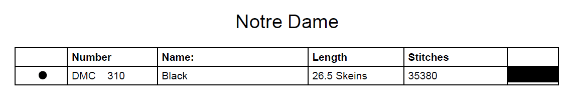 Stitching Jules Design Cross Stitch Pattern Notre Dame Cathedral Cross Stitch Pattern | Famous Landmark Cross Stitch Pattern | Blackwork | Instant PDF Download