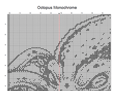 Stitching Jules Design Cross Stitch Pattern Octopus Cross Stitch Pattern | Blackwork Cross Stitch Pattern | Physical And Digital PDF Download Pattern Options