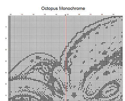 Stitching Jules Design Cross Stitch Pattern Octopus Cross Stitch Pattern | Blackwork Cross Stitch Pattern | Physical And Digital PDF Download Pattern Options