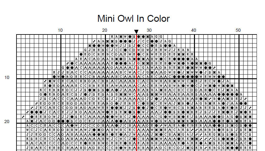 Stitching Jules Design Cross Stitch Pattern Owl Cross Stitch Pattern | Mini Cross Stitch | Cute Animal | PDF Download