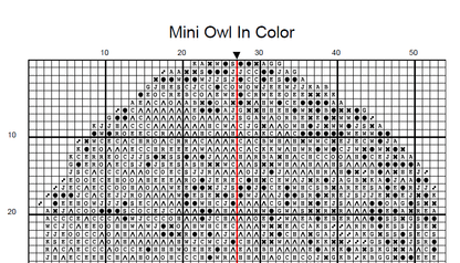 Stitching Jules Design Cross Stitch Pattern Owl Cross Stitch Pattern | Mini Cross Stitch | Cute Animal | PDF Download
