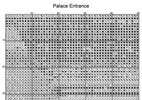 Thumbnail for Stitching Jules Design Cross Stitch Pattern Palace Mansion Door Entrance Full Coverage Premium Cross-Stitch Pattern | Instant Download PDF