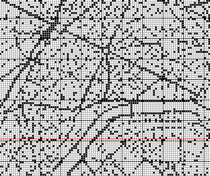 Stitching Jules Design Cross Stitch Pattern Paris Street Map Cross-Stitch Pattern | City Map Cross-Stitch Pattern | Monochrome | Blackwork | Instant PDF Download