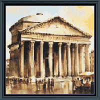 Thumbnail for Stitching Jules Design Cross Stitch Pattern Piazza