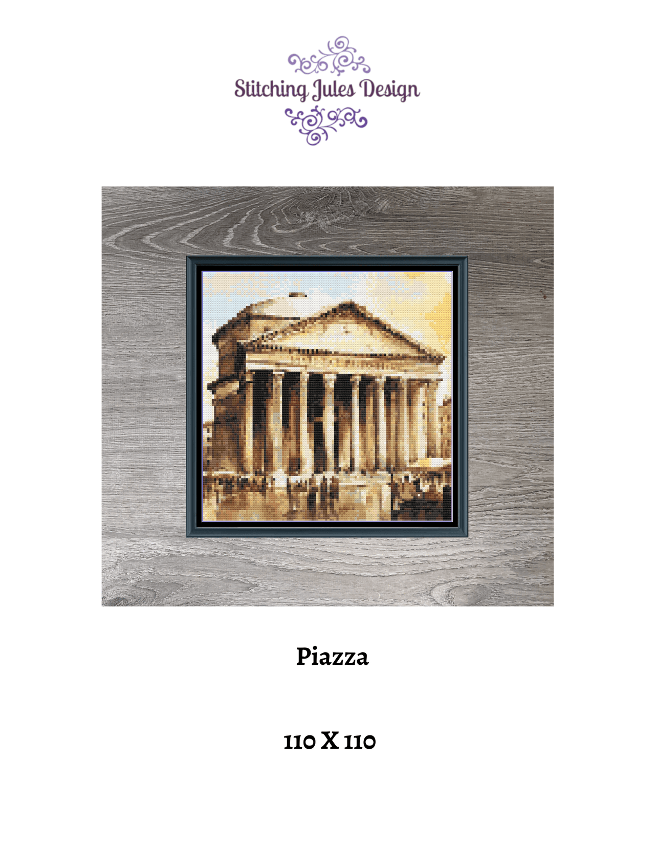 Stitching Jules Design Cross Stitch Pattern Piazza