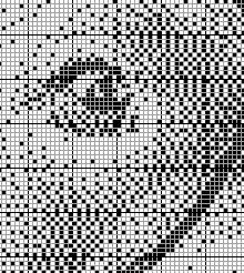 Stitching Jules Design Cross Stitch Pattern Pit Bull Monochrome Cross-Stitch Pattern Instant Download PDF