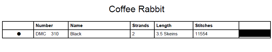 Stitching Jules Design Cross Stitch Pattern Rabbit Animal Coffee Cute Funny Monochrome Counted Cross Stitch Pattern Digital Download