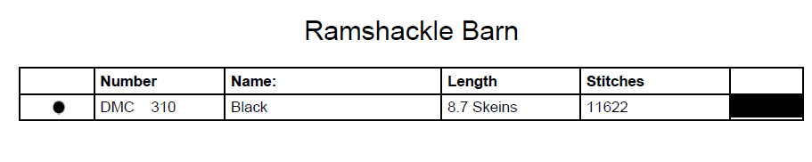 Stitching Jules Design Cross Stitch Pattern Ramshackle Barn Farm Cross Stitch Pattern Instant PDF Download