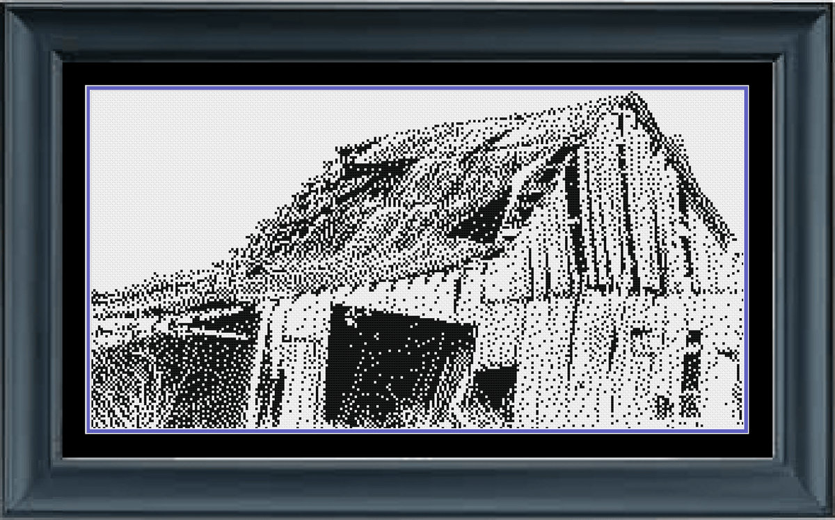 Stitching Jules Design Cross Stitch Pattern Ramshackle Barn Farm Cross Stitch Pattern Instant PDF Download