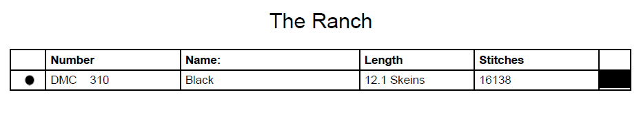 Stitching Jules Design Cross Stitch Pattern Ranch Farmhouse Cross-Stitch Pattern | Monochrome Blackwork | Instant PDF Download