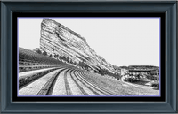 Thumbnail for Stitching Jules Design Cross Stitch Pattern Digital PDF Download - $10 Red Rocks Cross Stitch Pattern | Colorado Cross Stitch Pattern | Blackwork | Instant PDF Download And Physical Pattern Options