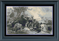 Thumbnail for Stitching Jules Design Cross Stitch Pattern Physical Pattern - $18 Revolutionary War Battle At Lexington American History Cross Stitch Pattern Needlepoint Embroidery Instant PDF Download
