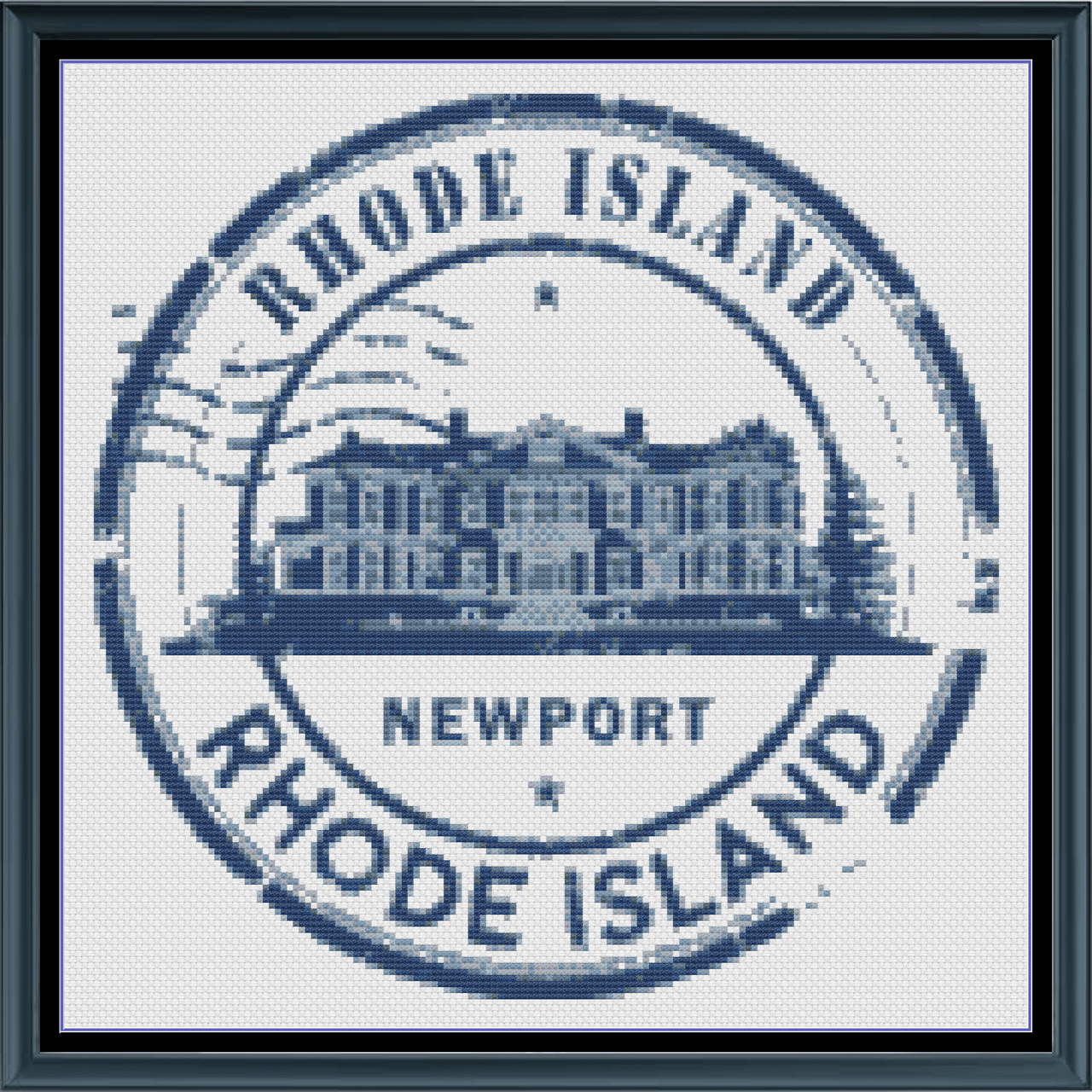 Stitching Jules Design Cross Stitch Pattern Rhode Island