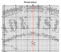 Thumbnail for Stitching Jules Design Cross Stitch Pattern Rhode Island