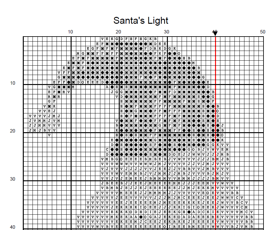 Stitching Jules Design Cross Stitch Pattern Santa Claus Christmas Kris Kringle Holiday Cross Stitch Embroidery Needlepoint Pattern PDF Download Pattern Keeper Ready