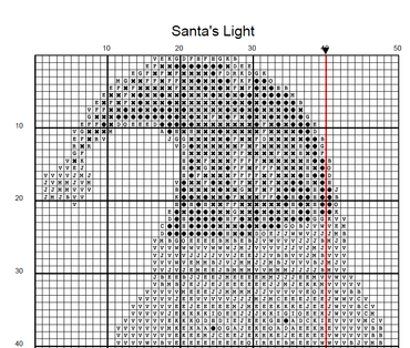 Stitching Jules Design Cross Stitch Pattern Santa Claus Christmas Kris Kringle Holiday Cross Stitch Embroidery Needlepoint Pattern PDF Download Pattern Keeper Ready