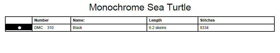 Stitching Jules Design Cross Stitch Pattern Sea Turtle Wildlife Animal Marine Monochrome Cross Stitch Embroidery Needlepoint Pattern PDF Download