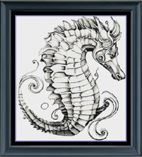 Thumbnail for Stitching Jules Design Cross Stitch Pattern Seahorse Cross Stitch Pattern - Instant PDF Download