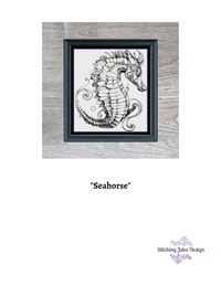 Thumbnail for Stitching Jules Design Cross Stitch Pattern Seahorse Cross Stitch Pattern - Instant PDF Download