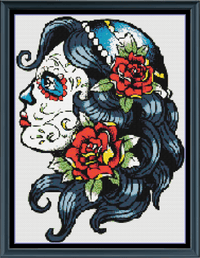 Thumbnail for Stitching Jules Design Cross Stitch Pattern Senorita