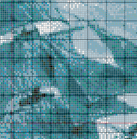 Stitching Jules Design Cross Stitch Pattern Ship Night Storm Seas Ocean Cross Stitch Embroidery Needlepoint Pattern PDF Download - Ready For Pattern Keeper