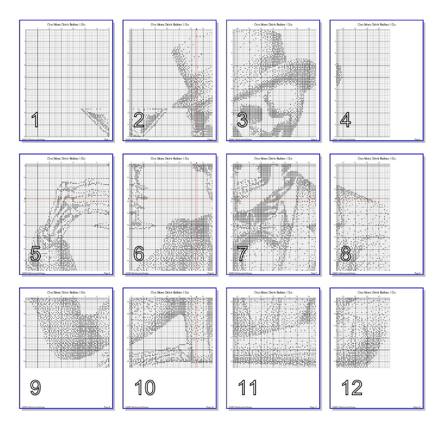 Stitching Jules Design Cross Stitch Pattern Skeleton Funny Drink Bar Bogart Vintage Monochrome Counted Cross Stitch Pattern Digital Download