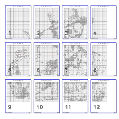 Stitching Jules Design Cross Stitch Pattern Skeleton Funny Drink Bar Bogart Vintage Monochrome Counted Cross Stitch Pattern Digital Download
