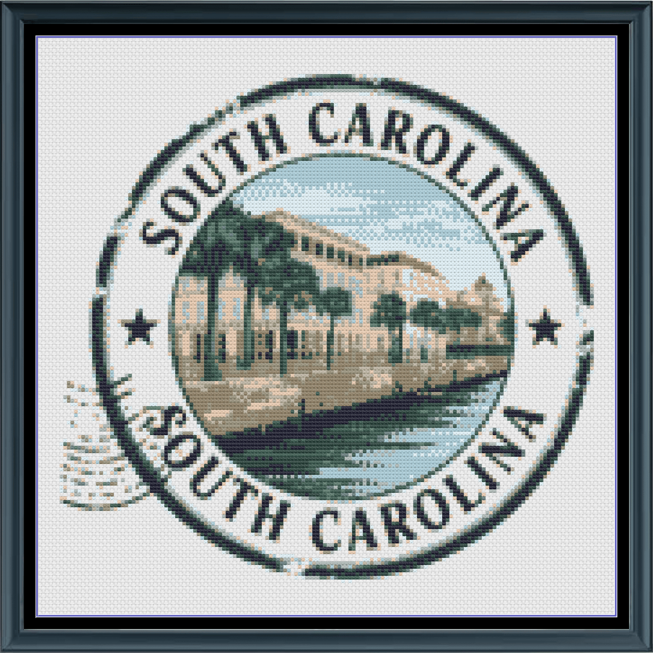 Stitching Jules Design Cross Stitch Pattern South Carolina