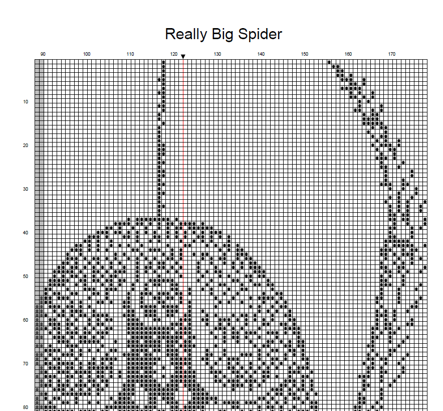 Stitching Jules Design Cross Stitch Pattern Spider Cross Stitch Pattern | Scary Cross Stitch Pattern | Blackwork | Instant PDF Download And Physical Pattern Options