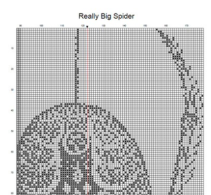 Stitching Jules Design Cross Stitch Pattern Spider Cross Stitch Pattern | Scary Cross Stitch Pattern | Blackwork | Instant PDF Download And Physical Pattern Options